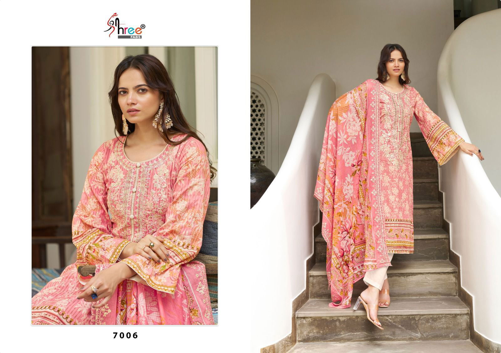 Bin Saheed Lawn Collection 7 Pure Lawn Pakistani Dress Material